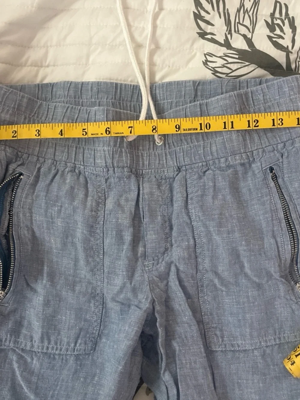 Athleta Slate Blue Women’s Drawstring Joggers - Picture 3 of 5